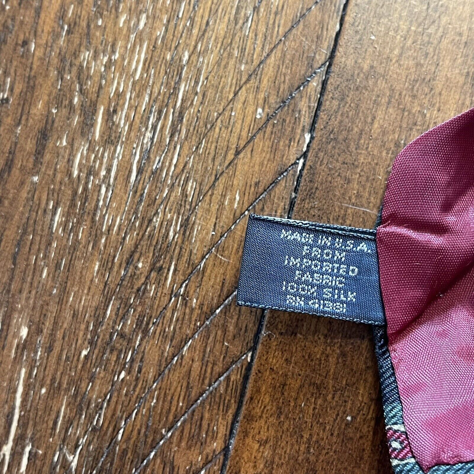 Polo Ralph Lauren Vtg Polo Ralph Lauren Geometric 100% Silk Tie Handmade USA 2 Size ONE SIZE - 6 Thumbnail