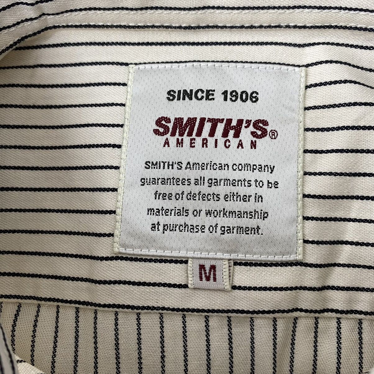 Smith's American SMITH’S AMERICAN Usa Brand Hickory Stripes Button Up Long Size US M / EU 48-50 / 2 - 5 Thumbnail