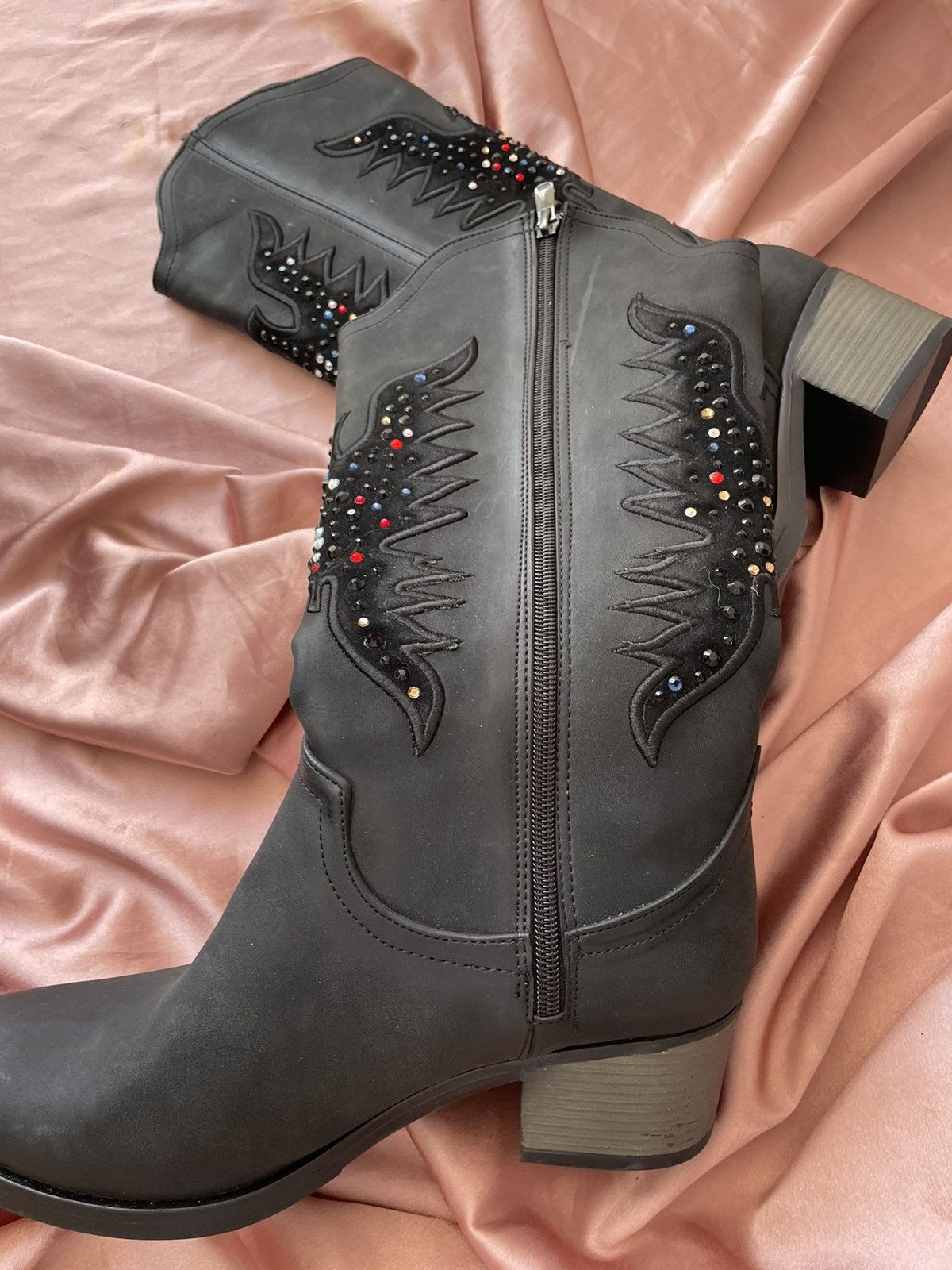 Vintage y2k leather boots Size US 9 / IT 39 - 10 Thumbnail