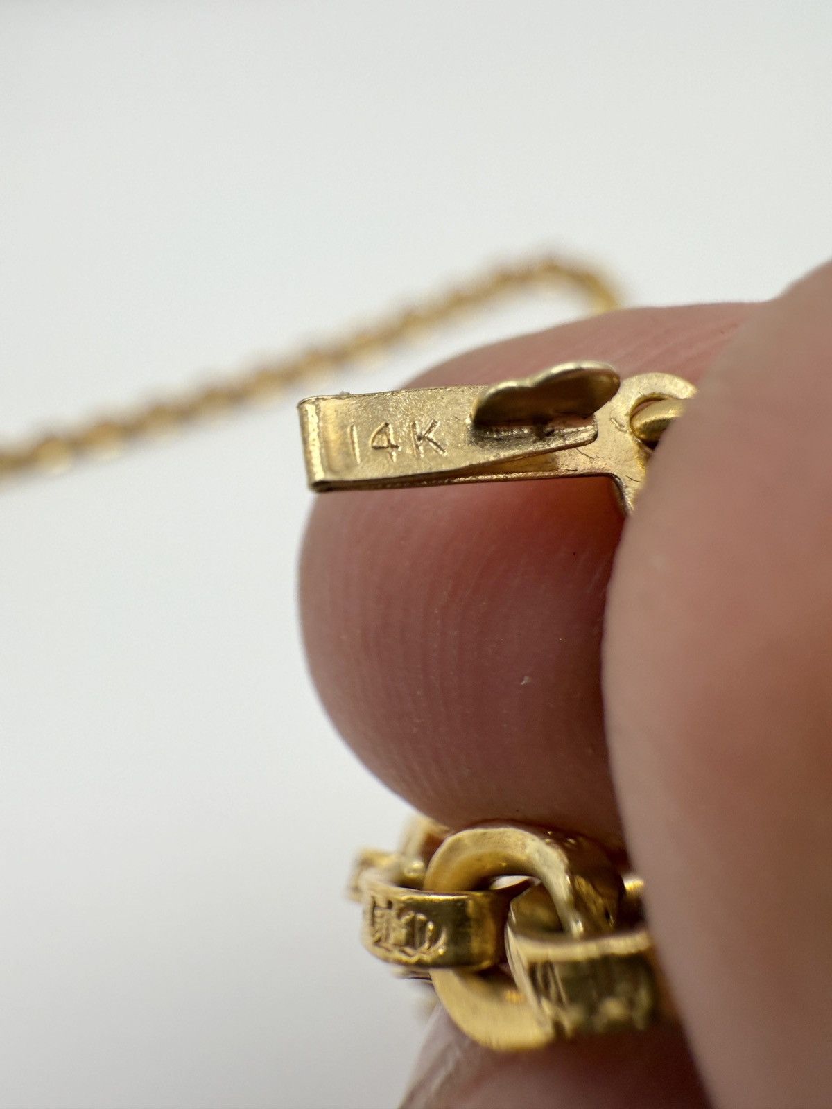 Chrome Hearts Chrome Hearts 22k Gold Paper Chain Necklace 30 inch Size ONE SIZE - 10 Thumbnail