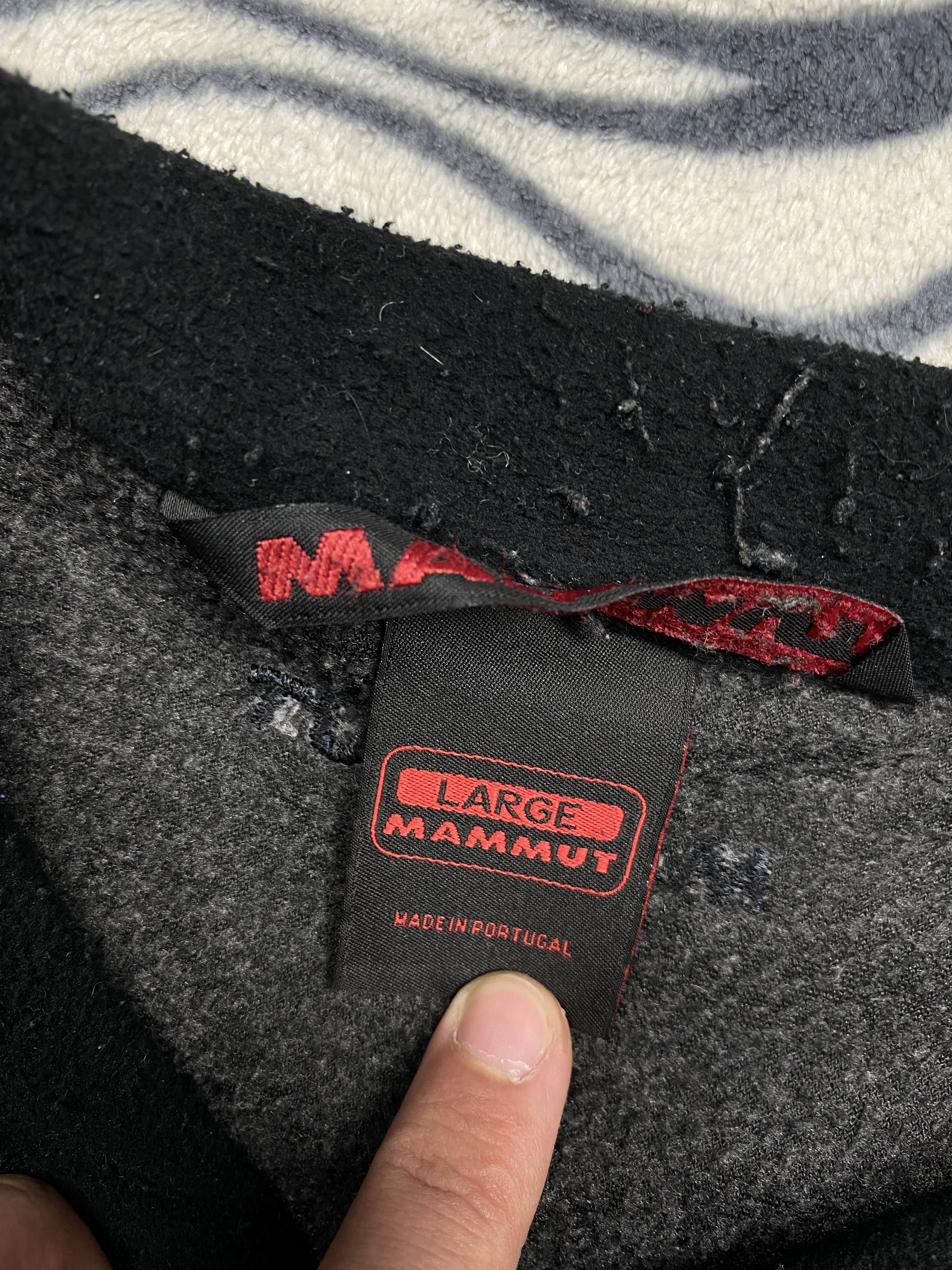 Mammut Mammut 90s Vintage Quarter Zip Fleece Jacket Y2K Size US L / EU 52-54 / 3 - 4 Thumbnail