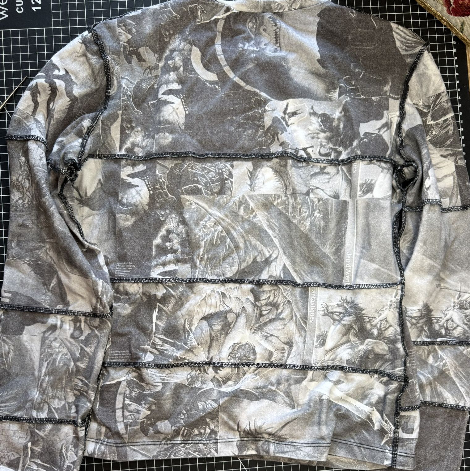 Other GKA/Gotham Dark Fantasy Longsleeve Top Size M / US 6-8 / IT 42-44 - 4 Thumbnail