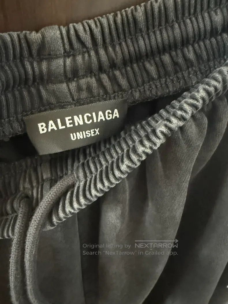 Balenciaga Balenciaga size S Distressed Washed Sweatpants, Size S Size US 27 - 4 Thumbnail