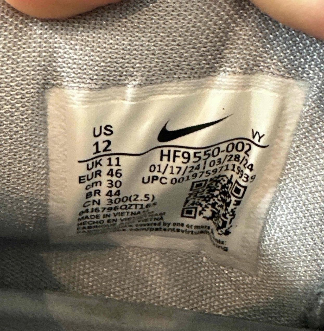 Nike Kobe 8 Protro Wolf Grey Size US 12 / EU 45 - 7 Thumbnail