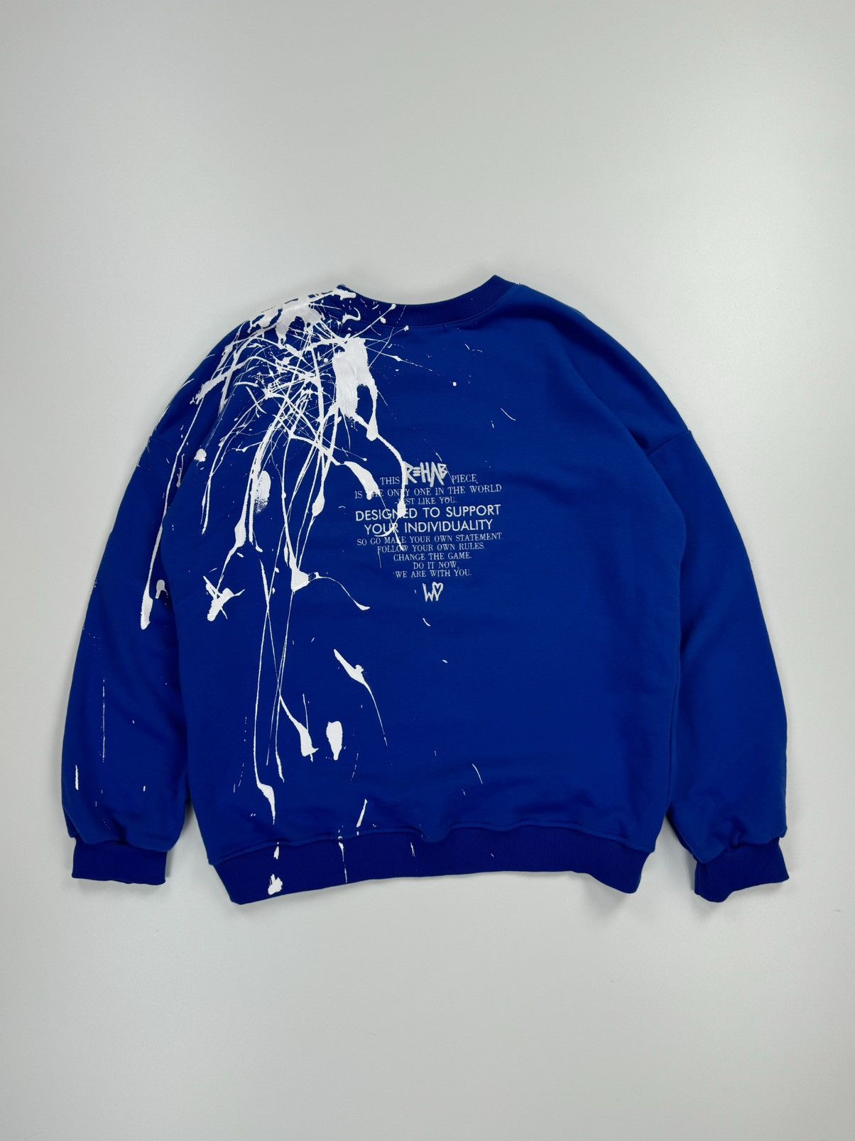 Designer PROJECT REHAB Unisex Oversized Sweatshirt Handmade Size US M / EU 48-50 / 2 - 4 Thumbnail