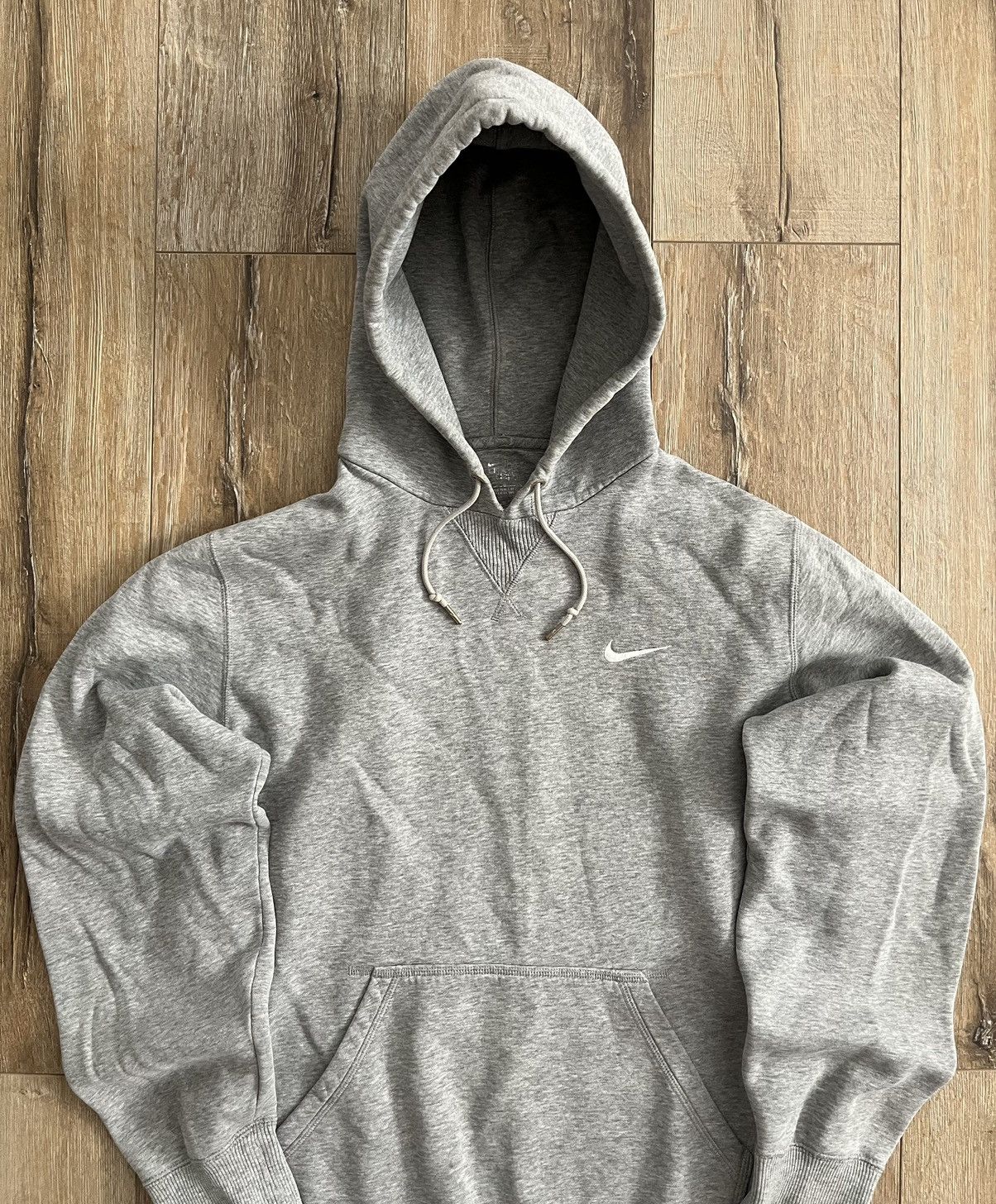 Nike × Vintage NIKE Y2K SWOOSH HOODIE Size US L / EU 52-54 / 3 - 2 Thumbnail