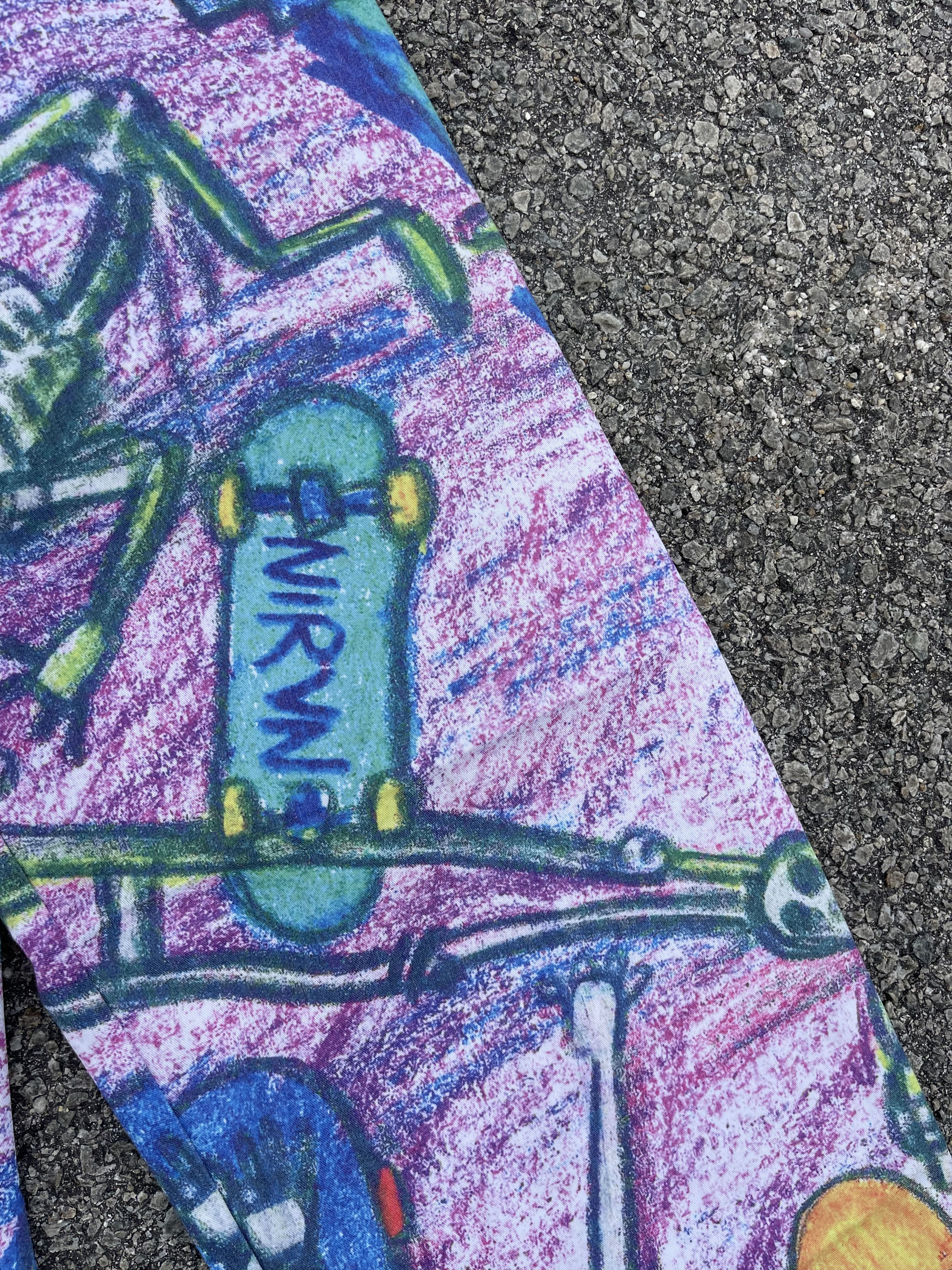 Nirvana “Skull Skater” Fullprint OVP Artwork Trouser Baggy Size US 30 / EU 46 - 5 Thumbnail