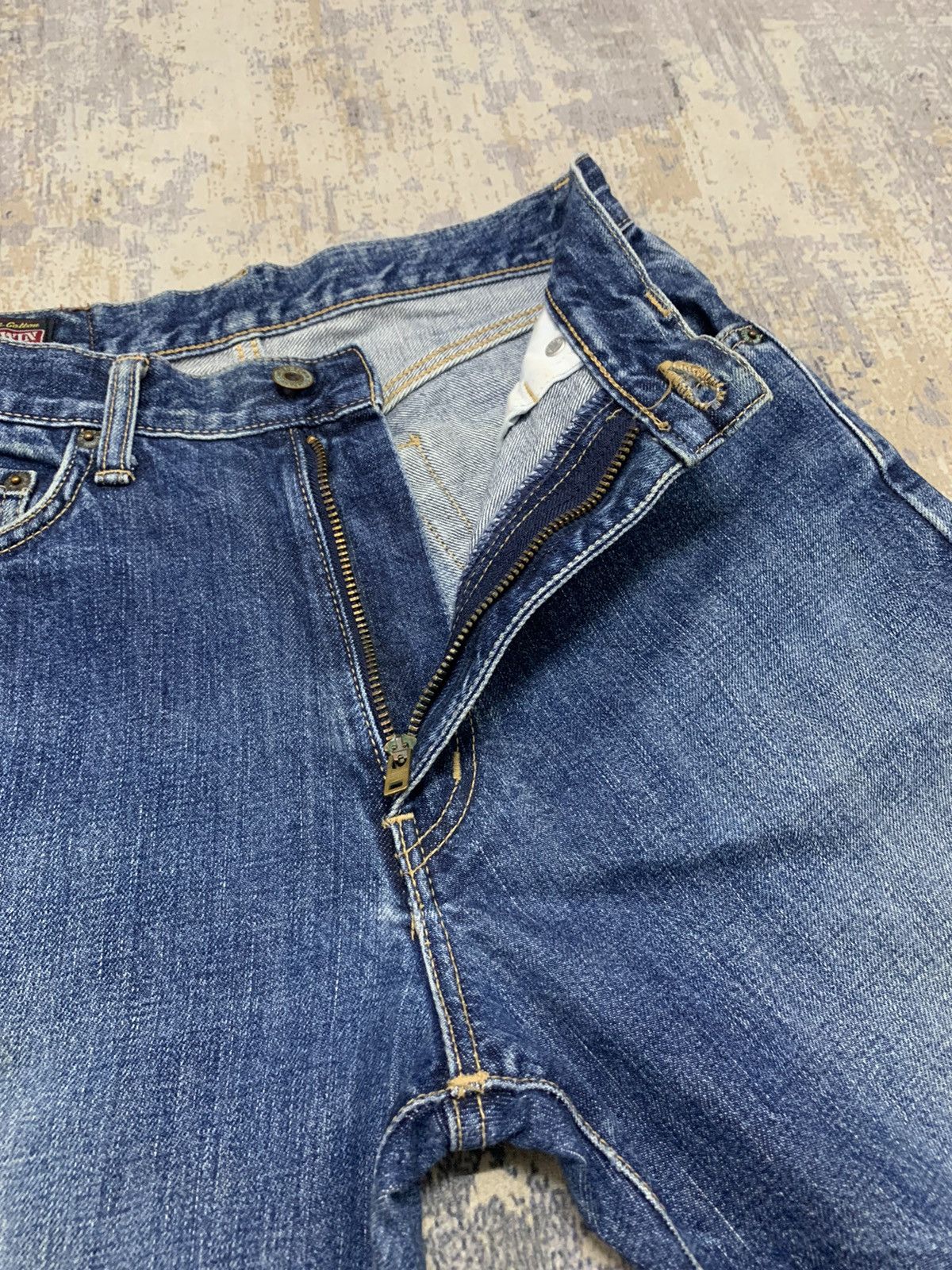 Japanese Brand Edwin Distressed Denim Jeans Japanese Archive Size US 28 / EU 44 - 6 Thumbnail
