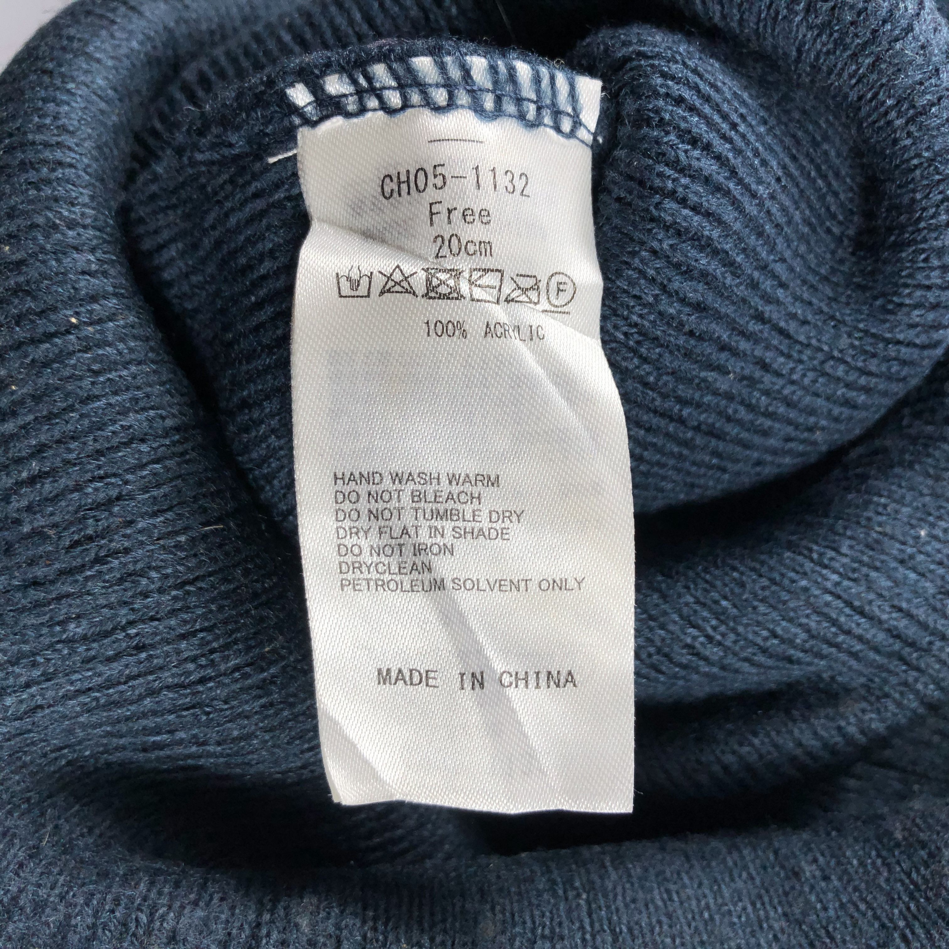 Chums × Vintage Chums Minimalist Beanie Snow Hat Snow Cap -D333 Size ONE SIZE - 5 Thumbnail