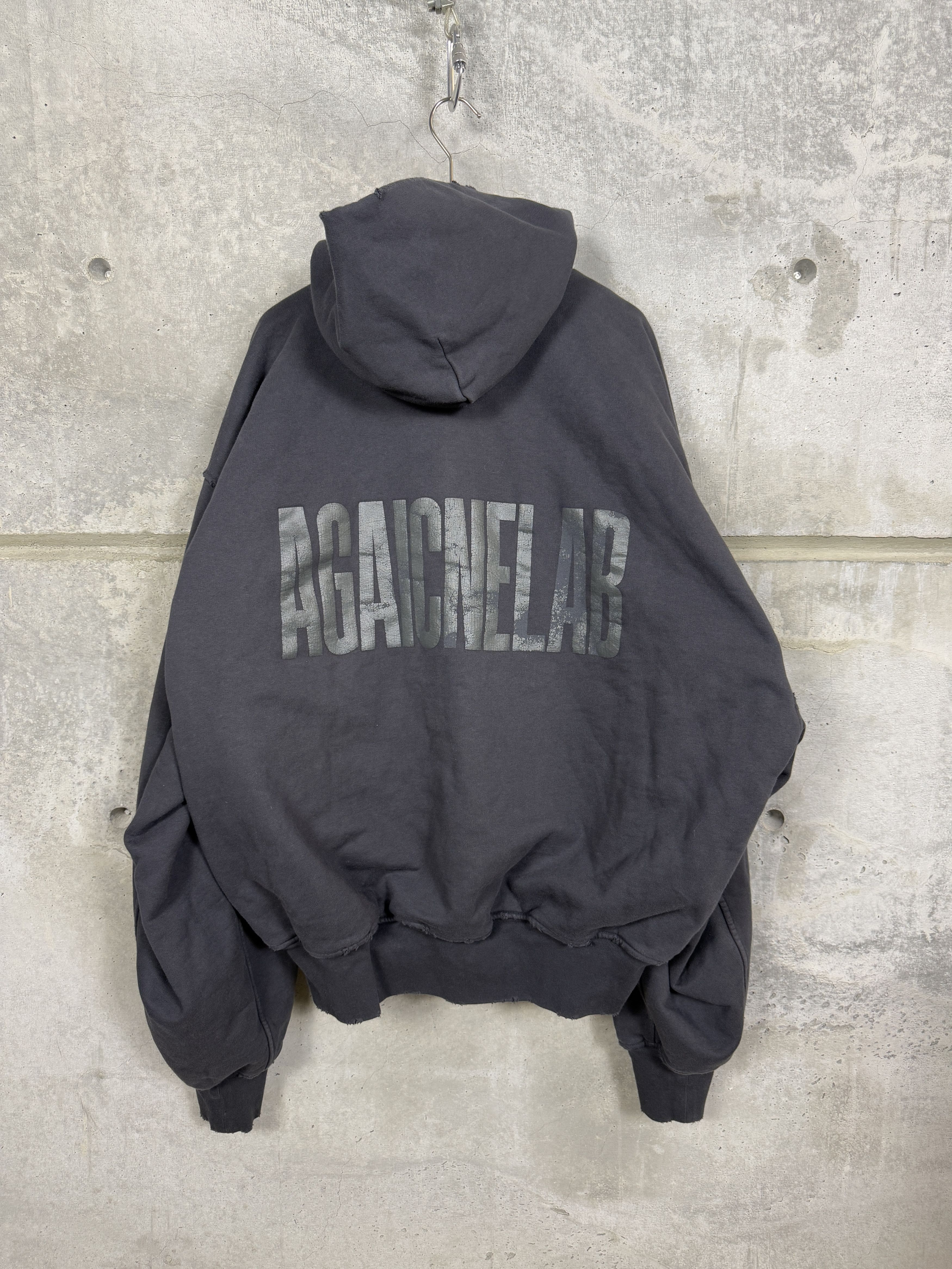 $3290 Balenciaga Agaicnelab Hooded Bomber 2024