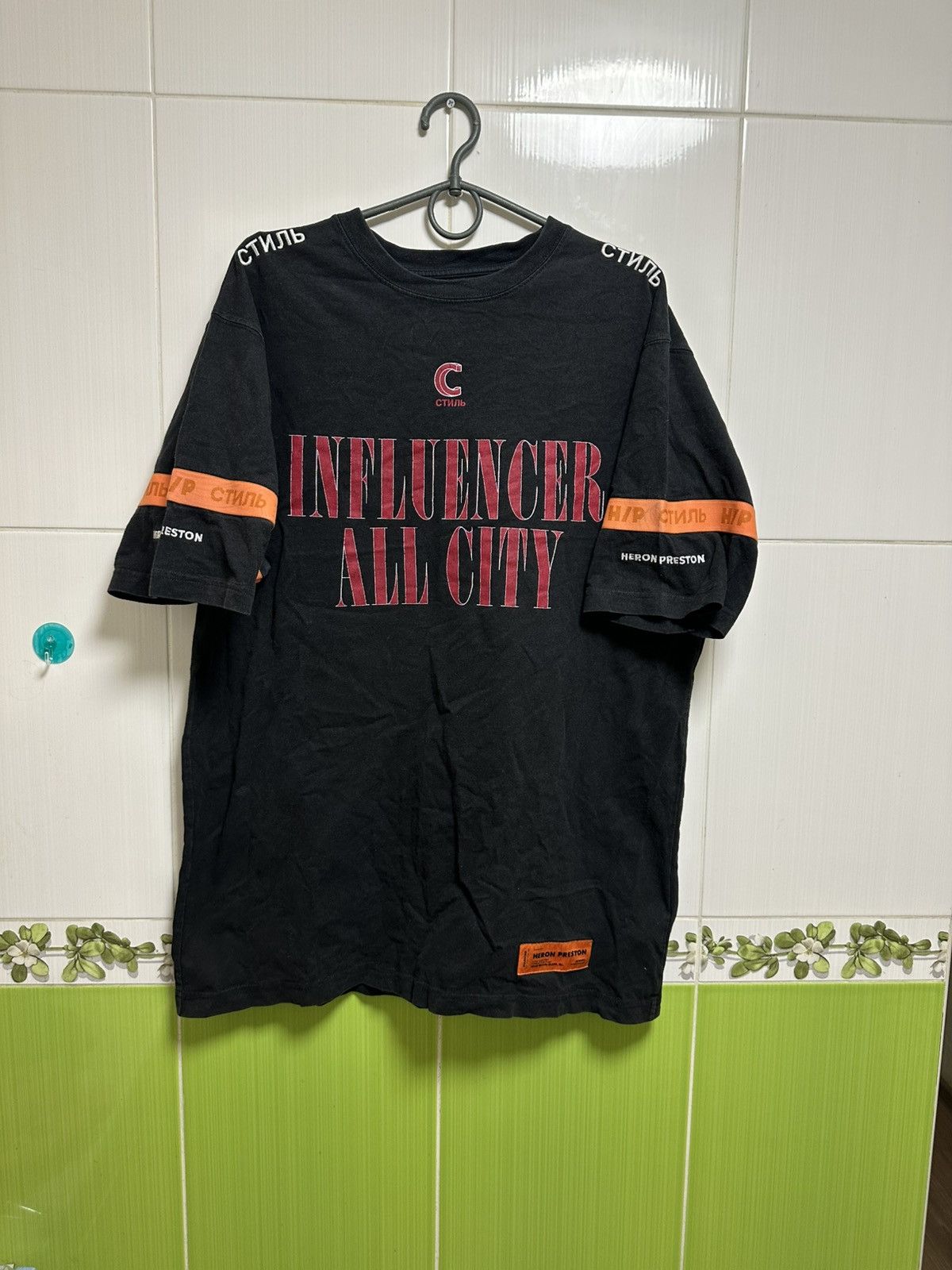 Heron Preston Heron Preston "Influencer All City" Men's shirt size S Size US S / EU 44-46 / 1 - 1 Thumbnail