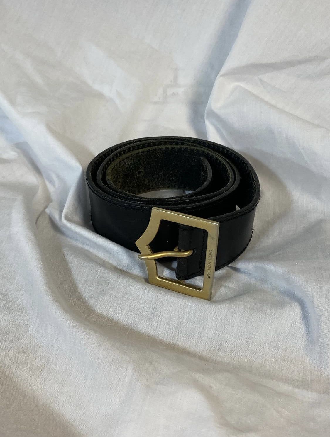 Dior Sz 85 Dior Homme 05SS Hollow Pattern Belt | Grailed