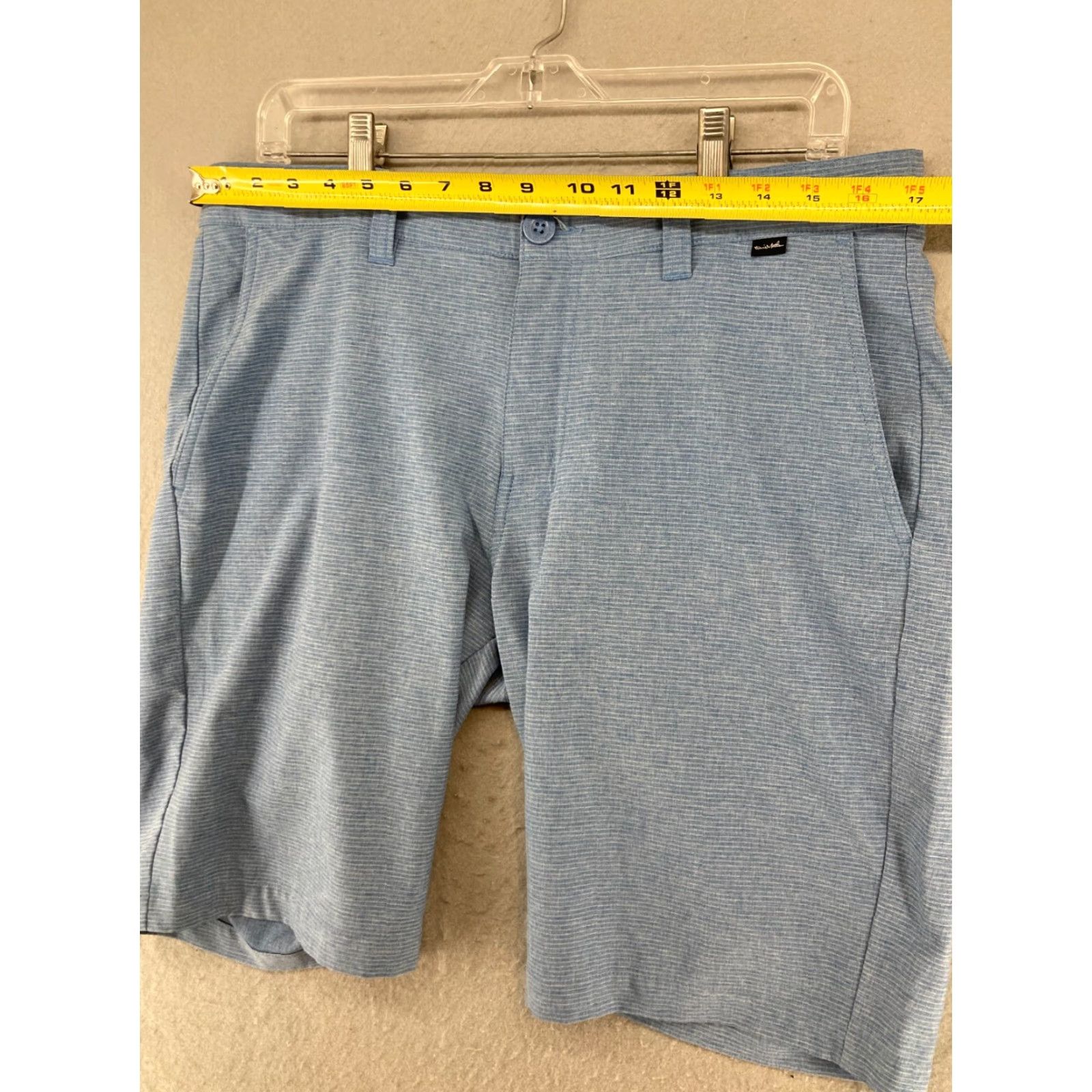 TravisMathew Travis Mathew Mens Shorts 34 Blue Bermuda Stretch Golf Outdoor Casual Shirt Size US 34 / EU 50 - 2 Thumbnail