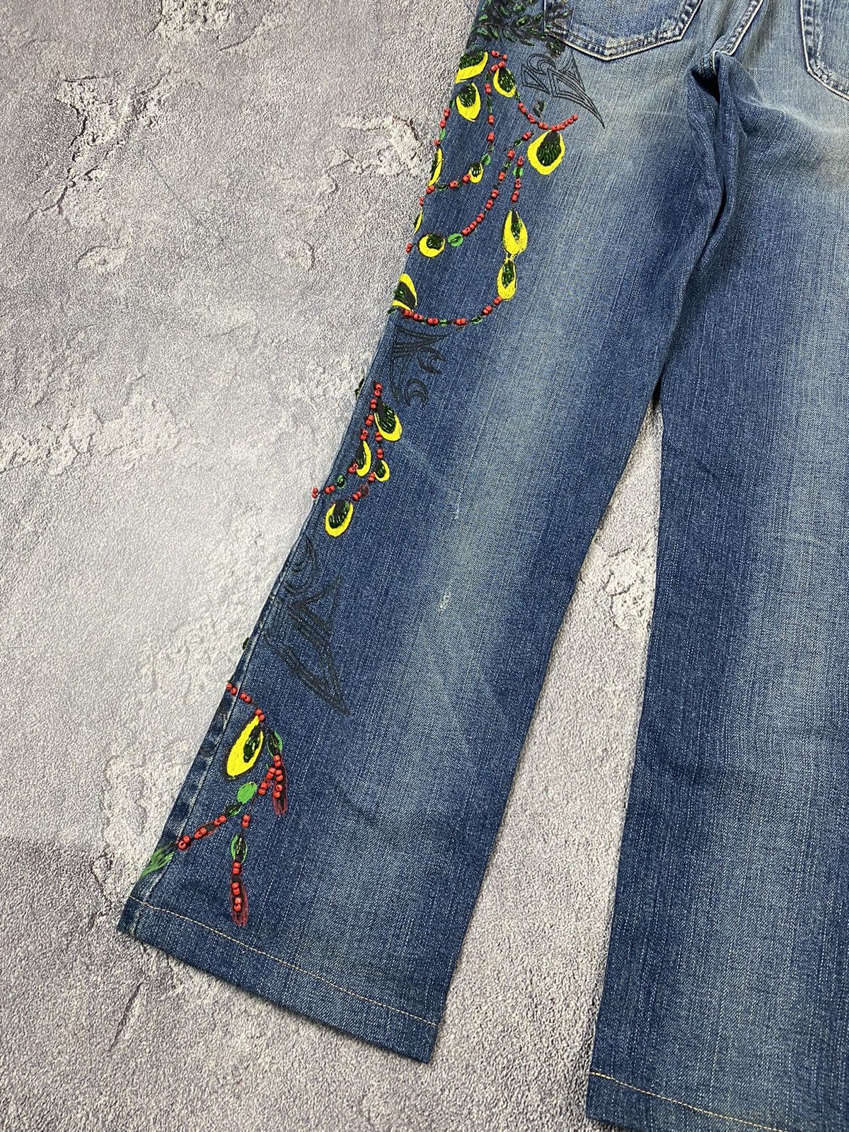 Just Cavalli Just Cavalli Woman Glamour Italian Designer Jeans Size 34" / US 12 / IT 48 - 9 Thumbnail