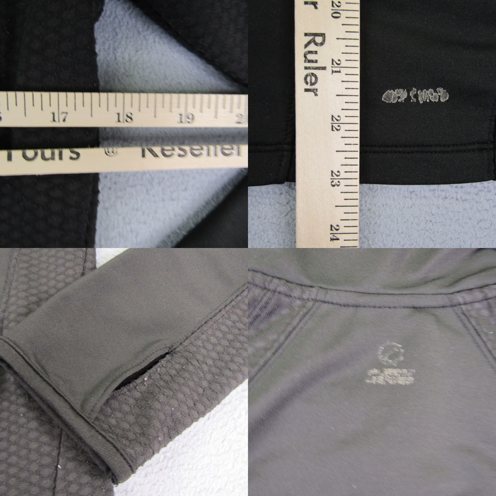The North Face The North Face Sweater Women Large Black Flight Series Pullover 1/4 Zip Thumbholes Mock Neck Raglan Sleeve Zipper Logo 1/2 Zip Outdoor Size L / US 10 / IT 46 - 8 Thumbnail