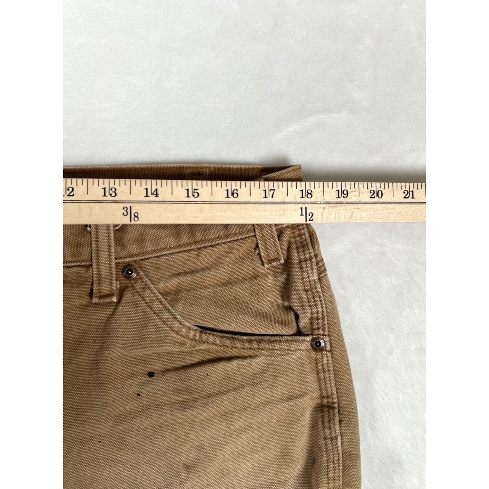 Dickies Dickies 874 Carpenter Canvas Pants Workwear Brown 36x32 Men's Straight Leg 5-Pocket 874 USA 90s Grunge Vintage? Wait no Vintage: No Size US 36 / EU 52 - 7 Thumbnail