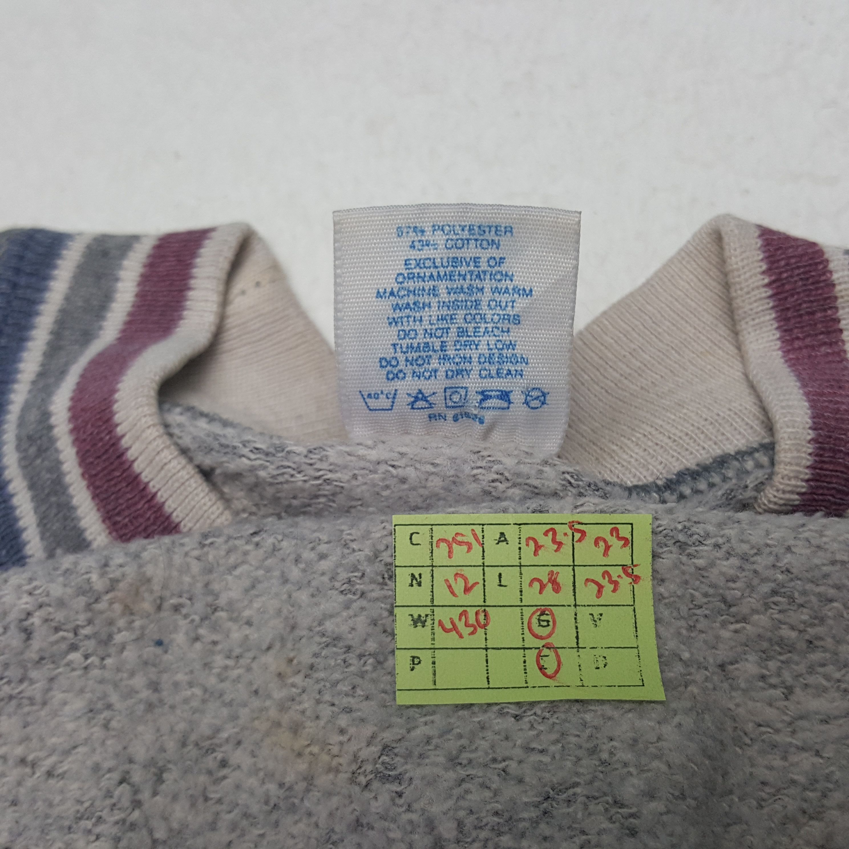 Velva Sheen × Vintage Vintage Indiana American State Promo 90's Sweatshirt Size US L / EU 52-54 / 3 - 7 Thumbnail