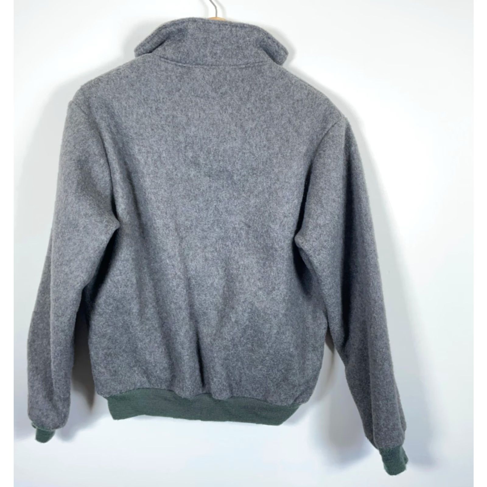 Vintage VINTAGE Unionbay Fleece Pullover Jacket Mens Large Gray 1/4 Zip Zipper Polyester Casual Retro 90s Outdoors Womens? Mens Size US L / EU 52-54 / 3 - 2 Thumbnail