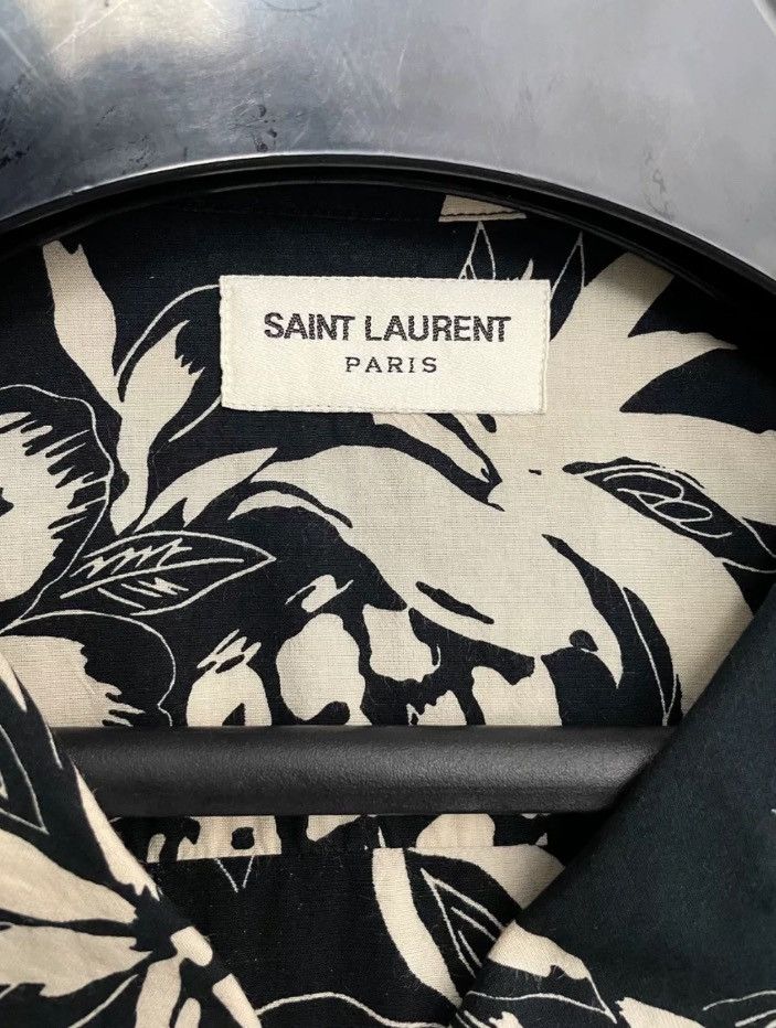 Saint Laurent Paris × Yves Saint Laurent Saint Laurent SLP genuine short sleeved shirt2412-Nextarrow Size US XXS / EU 40 - 3 Thumbnail