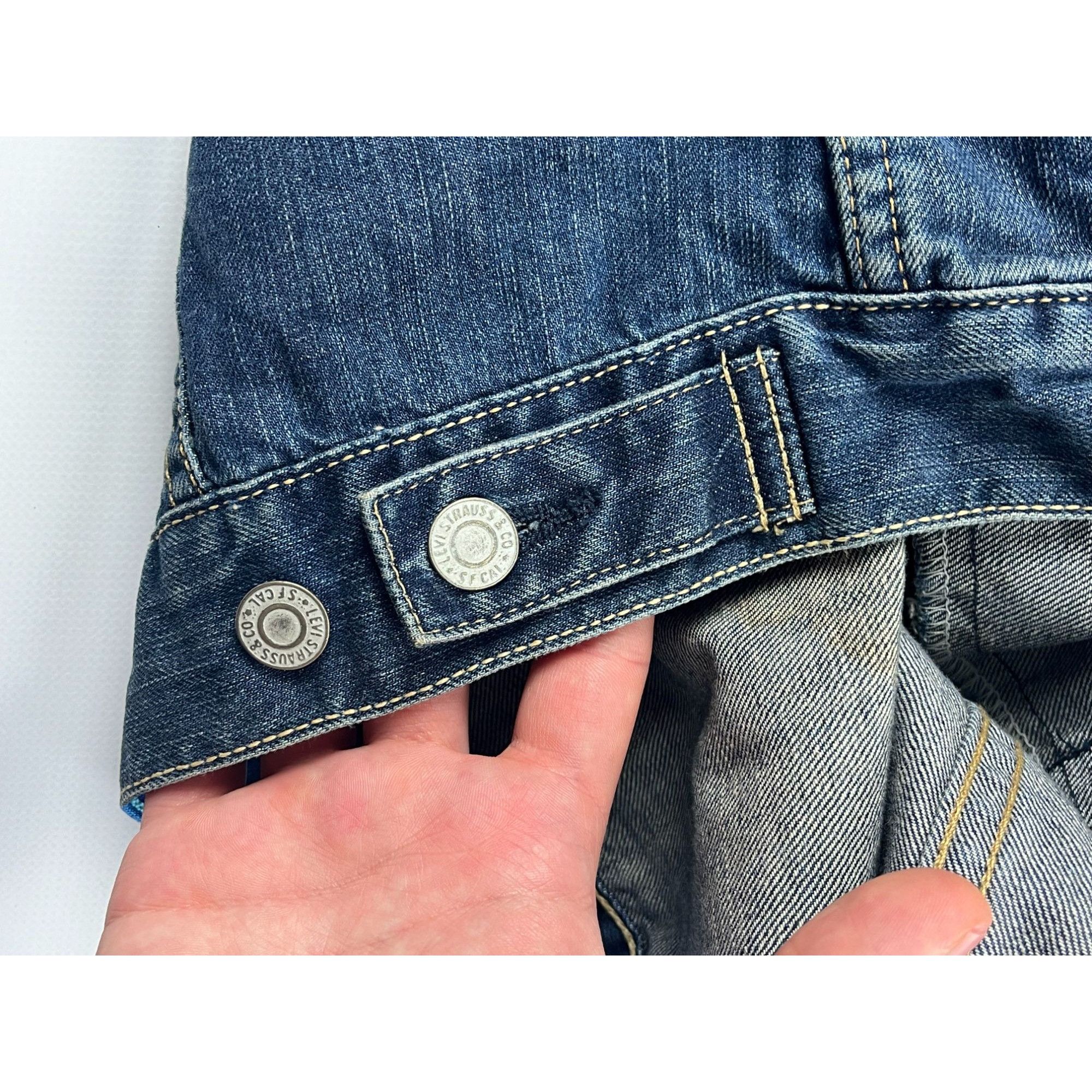 Levi's Vintage Clothing × Vintage Vintage Levis Classic Denim Jacket 72510 Large Size US L / EU 52-54 / 3 - 8 Thumbnail