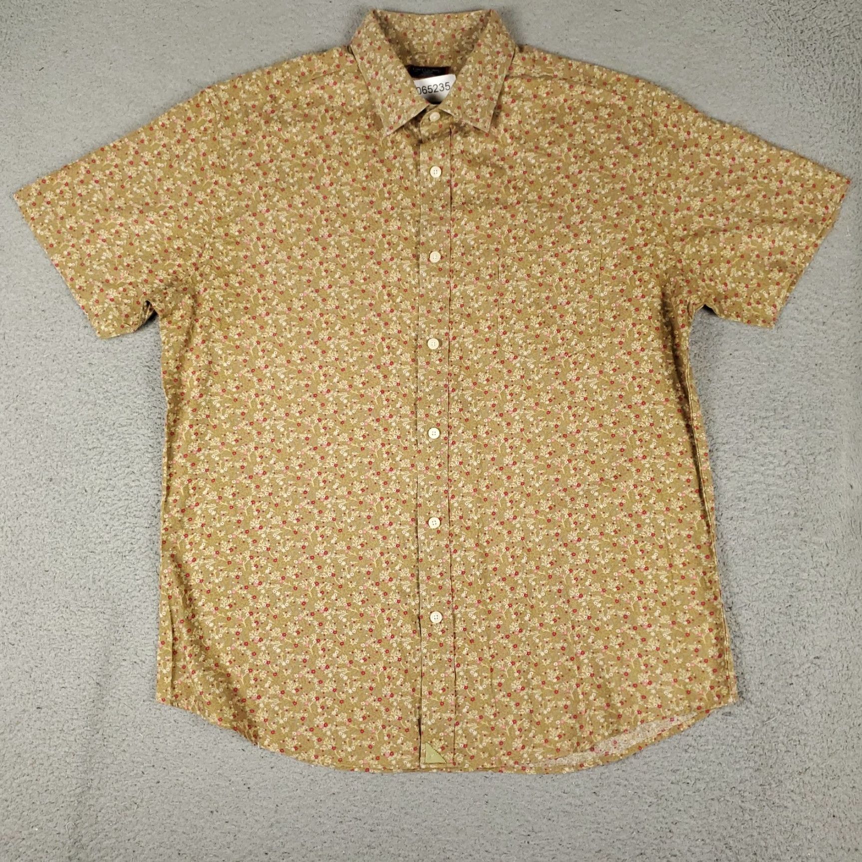 UNTUCKit **Untucked Shirt Mens Large Brown Floral Button-Up Casual** User: Untucked Shirt Mens Large Brown Floral Button-Up Casual Size US L / EU 52-54 / 3 - 2 Thumbnail