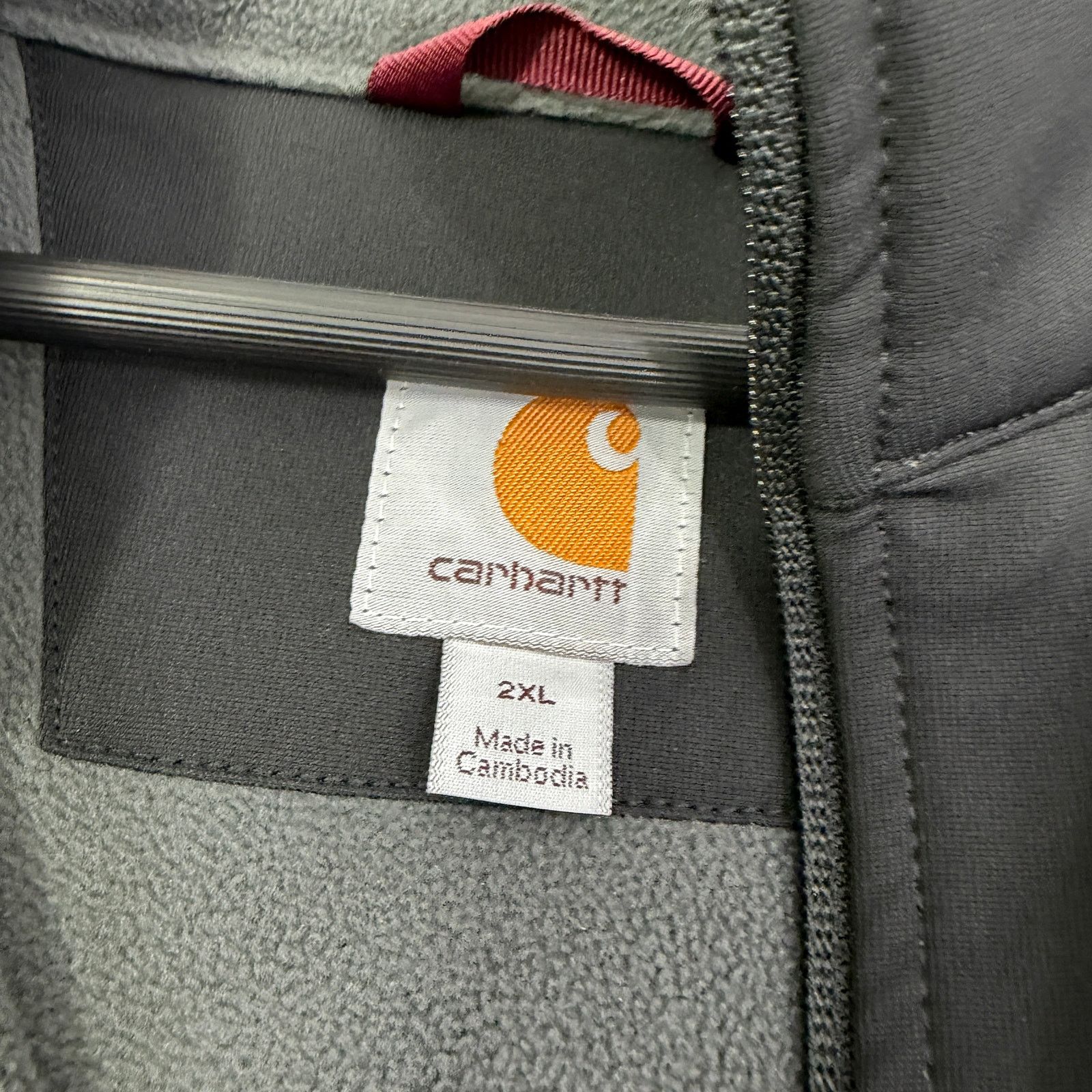 Carhartt Carhartt Crowley Soft Shell Jacket Men's 2XL Black Full Zip Size US XXL / EU 58 / 5 - 4 Thumbnail