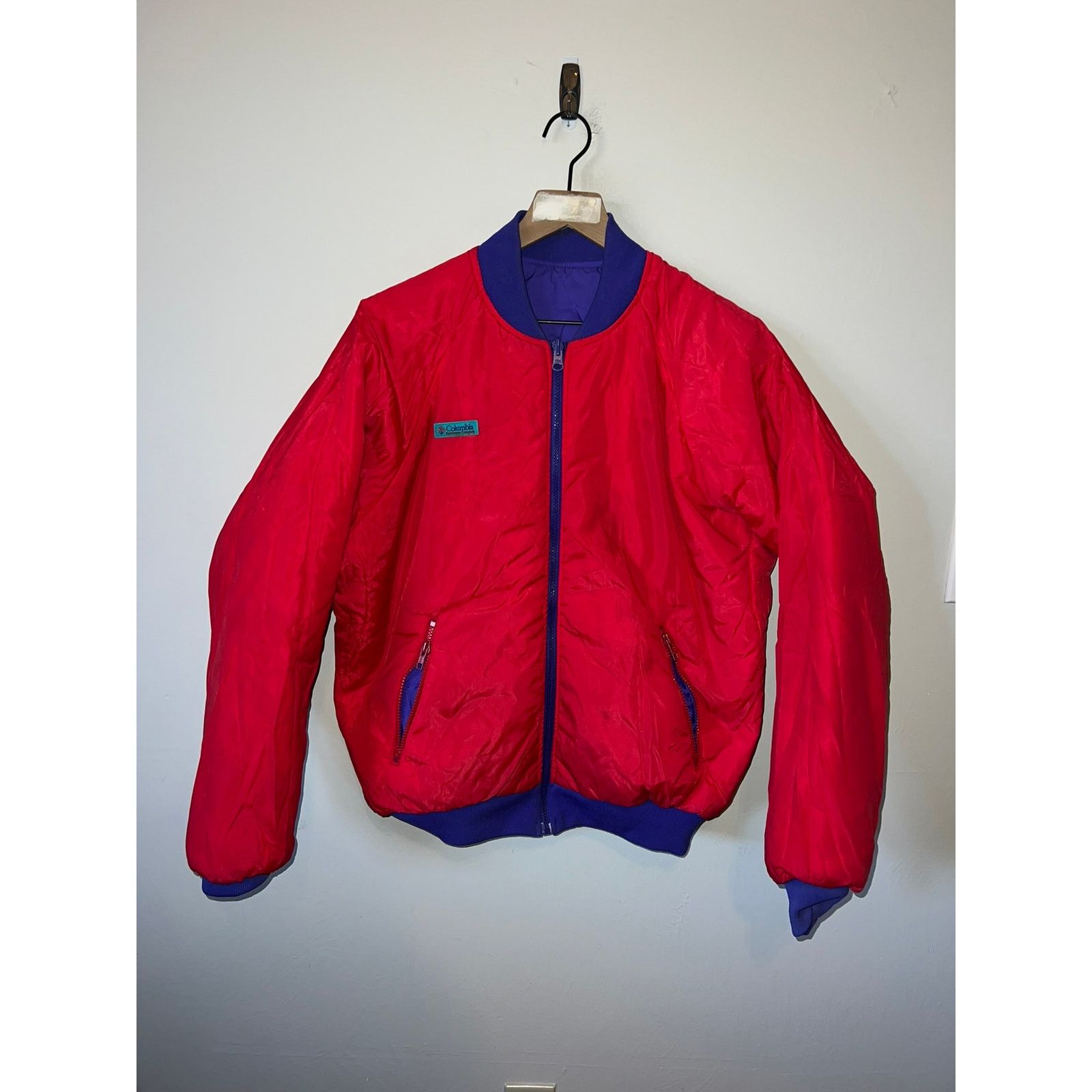 Columbia Vintage Columbia Radial Sleeve Jacket Reversible Ski Medium Size US M / EU 48-50 / 2 - 6 Thumbnail