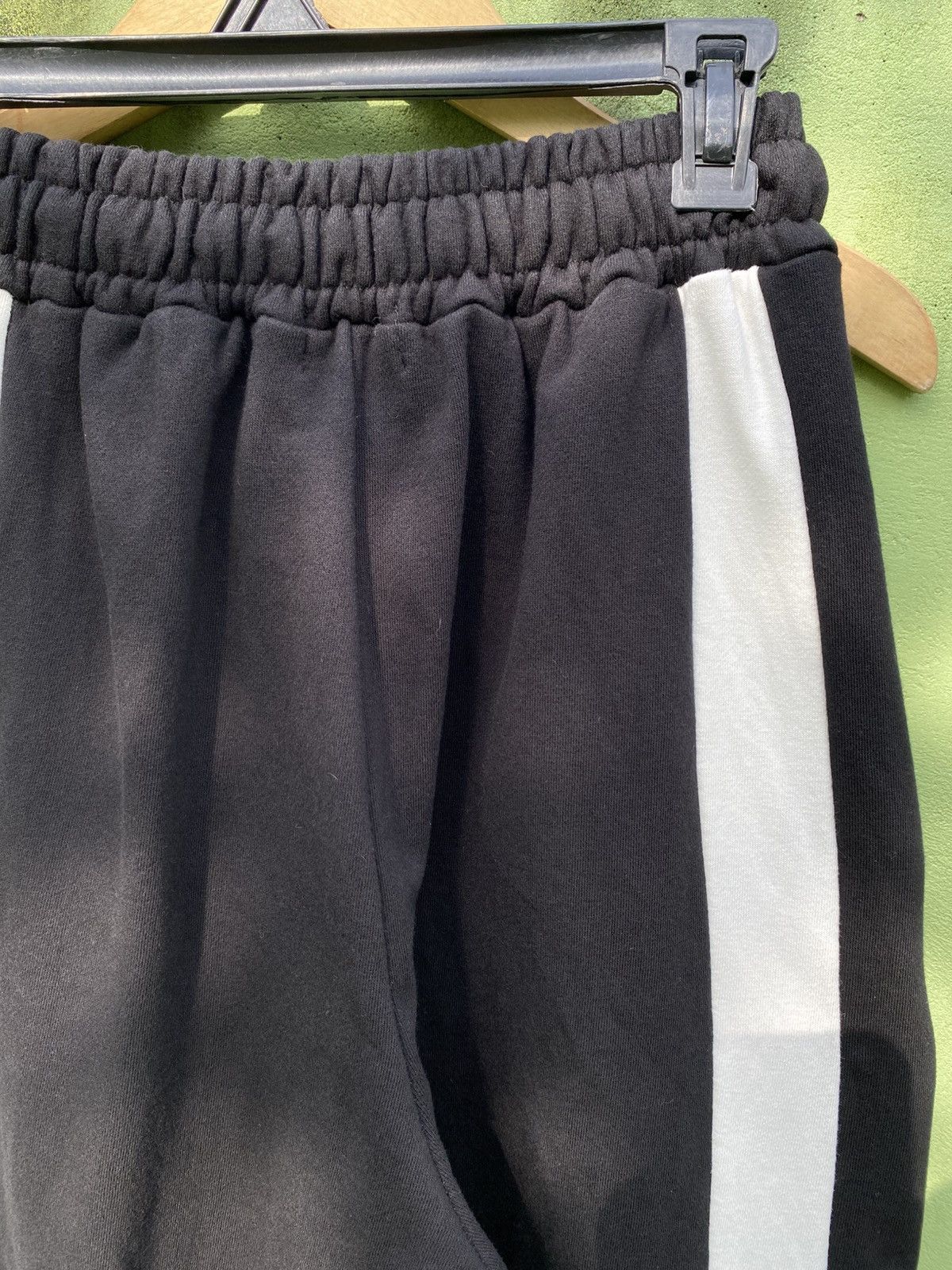 Japanese Brand Bound Sweatpants Distressed Stripe Grunge Avant Garde Look Size 23" - 9 Thumbnail