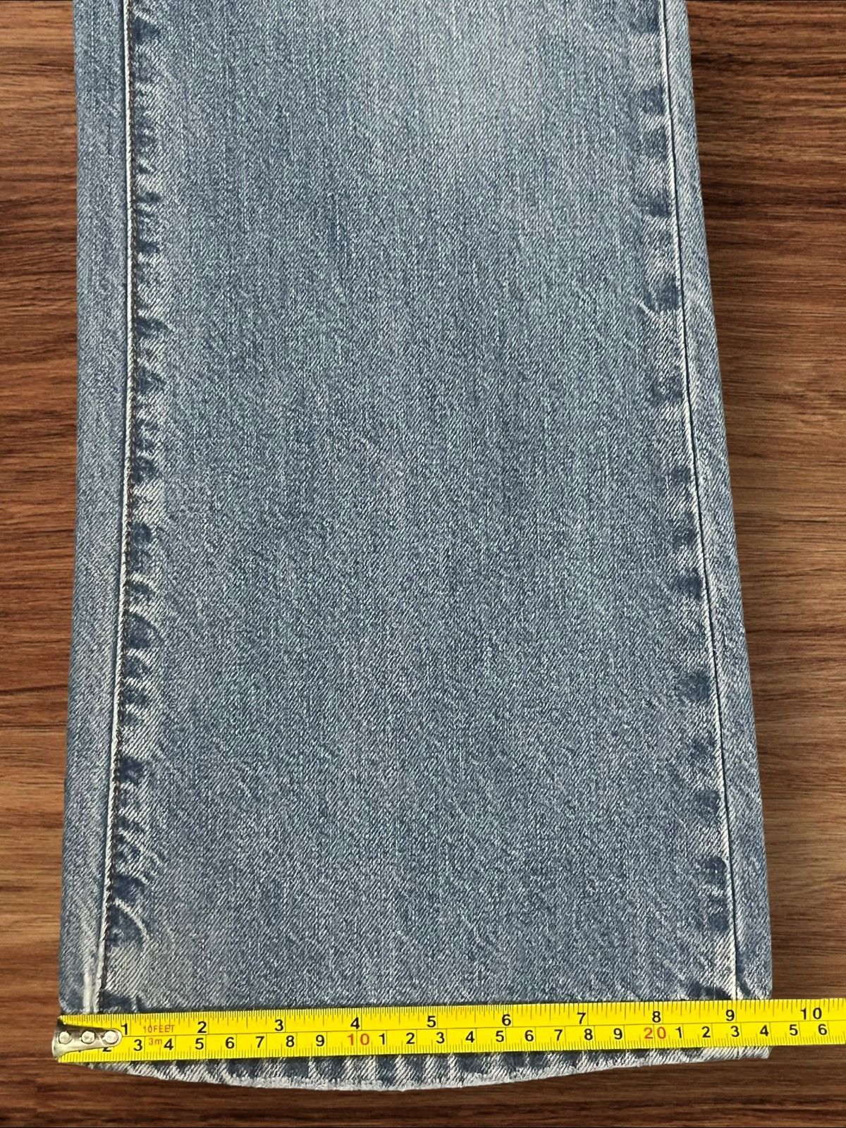 JW Anderson × Japanese Brand × Uniqlo Vintage Japan J.W Anderson x Uniqlo Blue Washed Flare Jeans Size US 33 - 16 Thumbnail