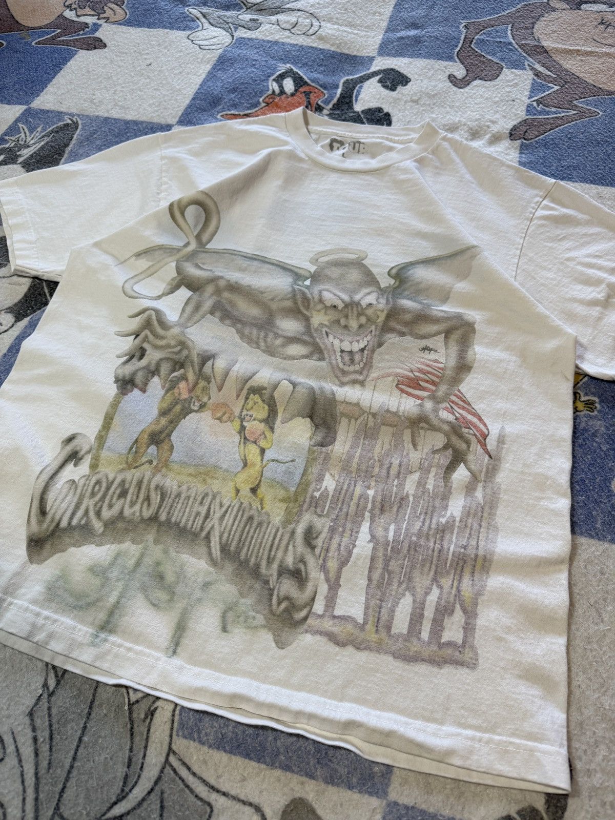 Travis Scott Travis Scott circus Maximus tour tee Size US L / EU 52-54 / 3 - 2 Thumbnail