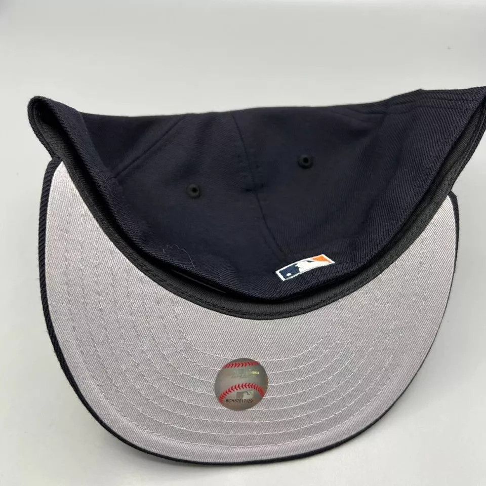 New Era Houston Astros Hat Men 7 5/8 59Fifty New Era Fitted Cap Size ONE SIZE - 5 Thumbnail