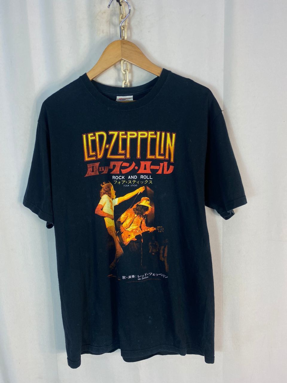 Band Tees × Led Zeppelin × Vintage Vintage Led Zeppelin tshirt by hanes Size US M / EU 48-50 / 2 - 1 Thumbnail