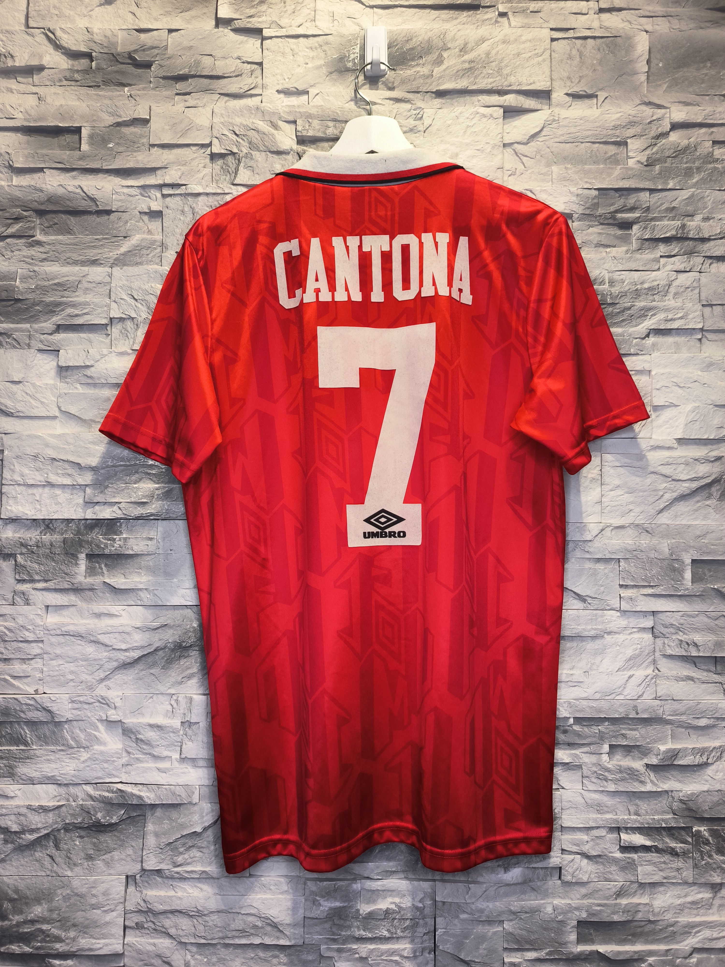 Umbro × Vintage Cantona Manchaster United Umbro 1993/94 Jersey Vintage #7 Size US L / EU 52-54 / 3 - 2 Thumbnail