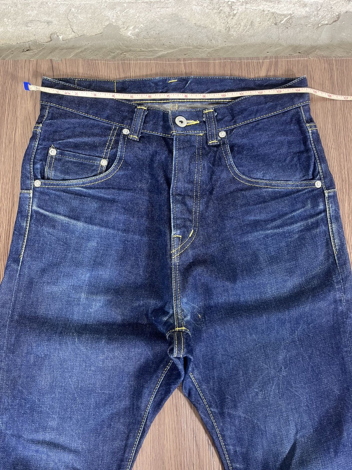 Comme des Garcons AD2010 Comme des Garçons Homme Indigo Denim Size US 29 - 15 Thumbnail