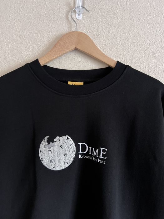 DIME DIMEPEDIA CREW SWEAT-