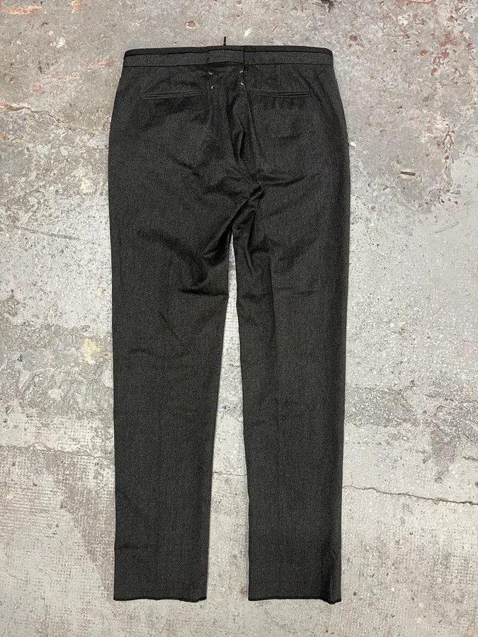 Maison Margiela SS2015 Maison Margiela Grey Wool Tailored Pants Size US 34 / EU 50 - 3 Thumbnail