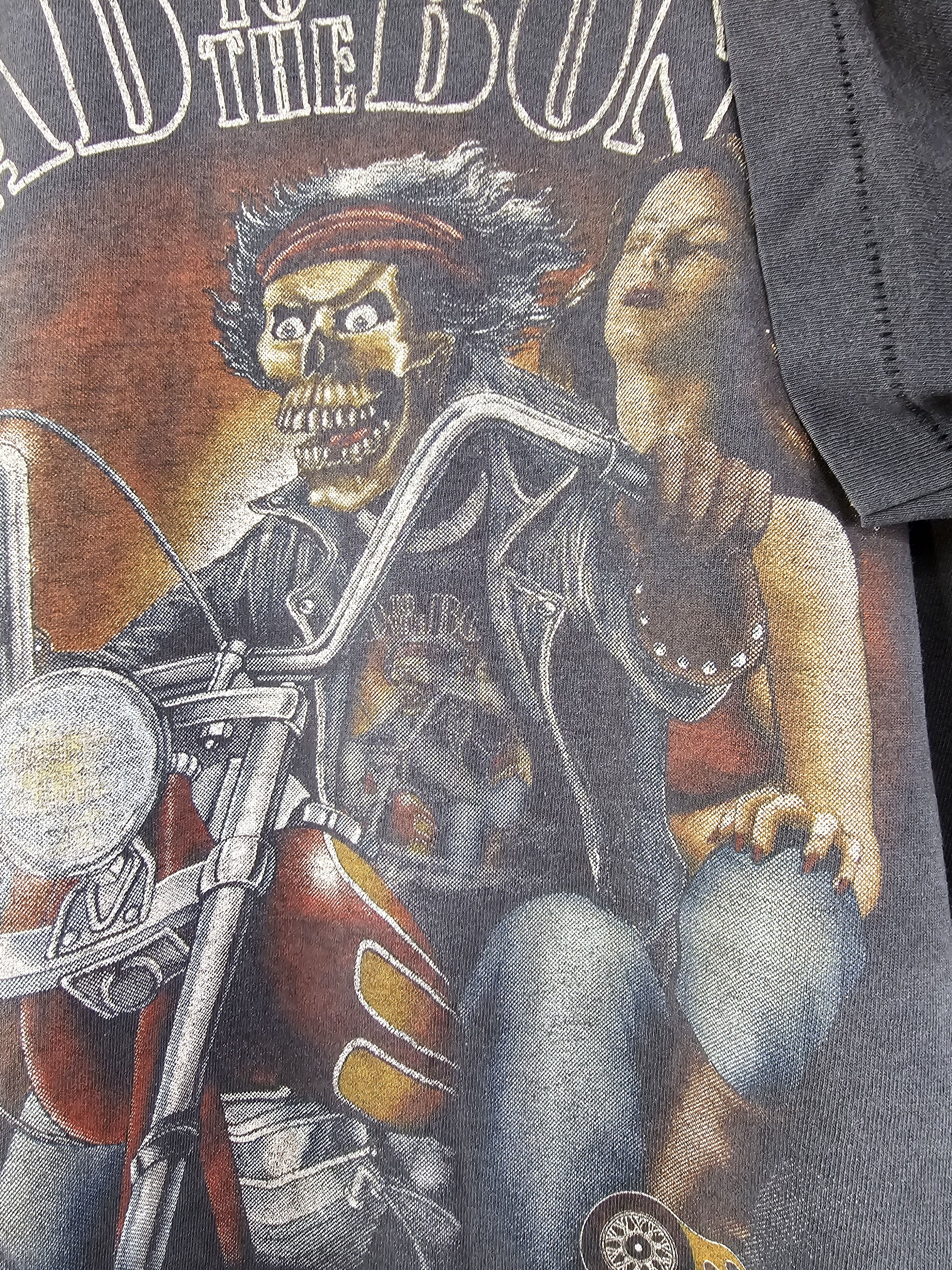 Harley Davidson × Vintage 1996 Bad to the bone 3D Emblem Easy riders L 22" 29" Size US L / EU 52-54 / 3 - 5 Thumbnail