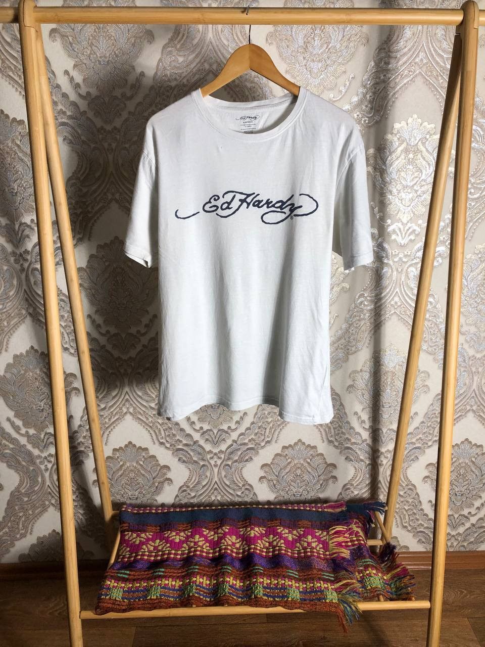 Ed Hardy VINTAGE ED HARDY BY CHRISTIAN AUDIGIER JAPAN STYLE Y2K 90s Size US XL / EU 56 / 4 - 1 Thumbnail