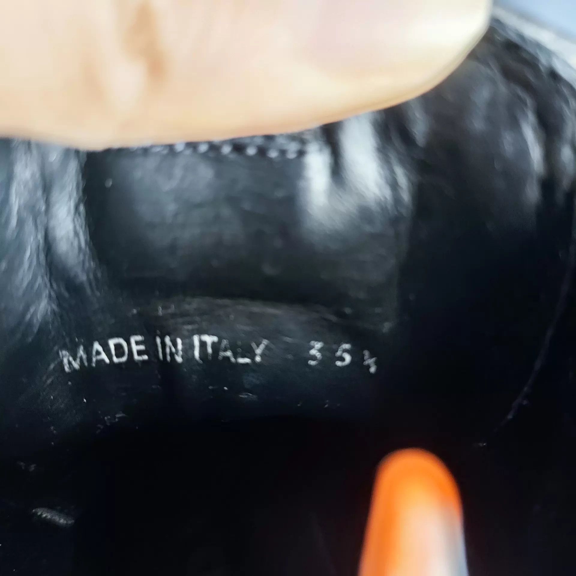 Prada PRADA leather fabric black short boots 35.5 Size US 5 / IT 35 - 6 Thumbnail