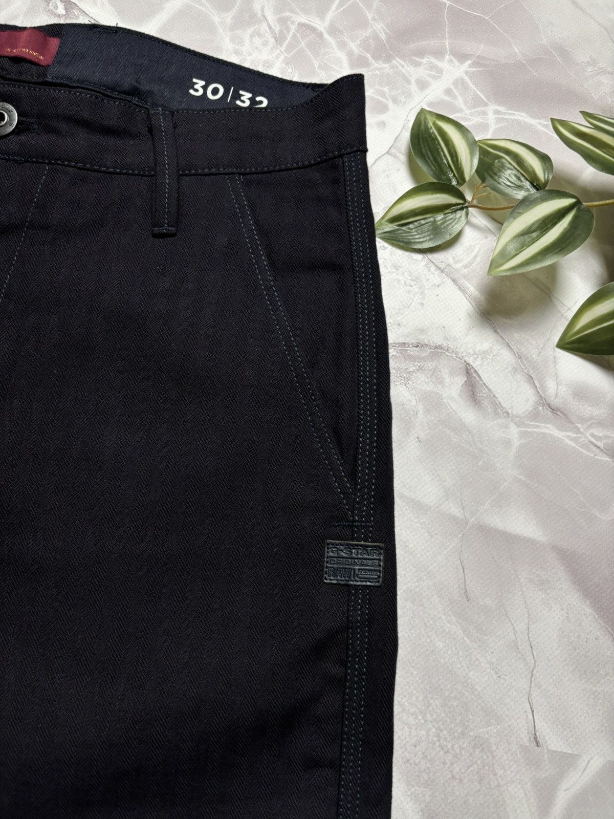 G-Star G-Star Raw Loic Relaxed Tapered Chino Cinch Back Men 30 x 32 Size US 30 / EU 46 - 8 Thumbnail
