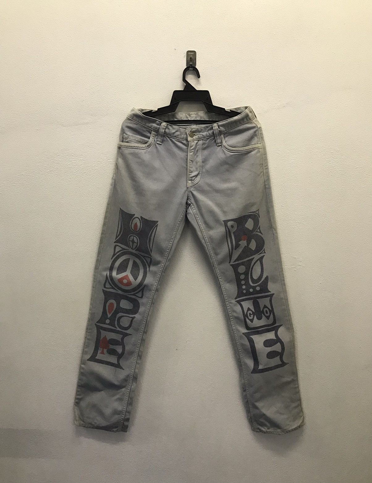 Japanese Brand × Vintage Vintage H.R.Market Denim Pants Size US 31 - 1 Thumbnail