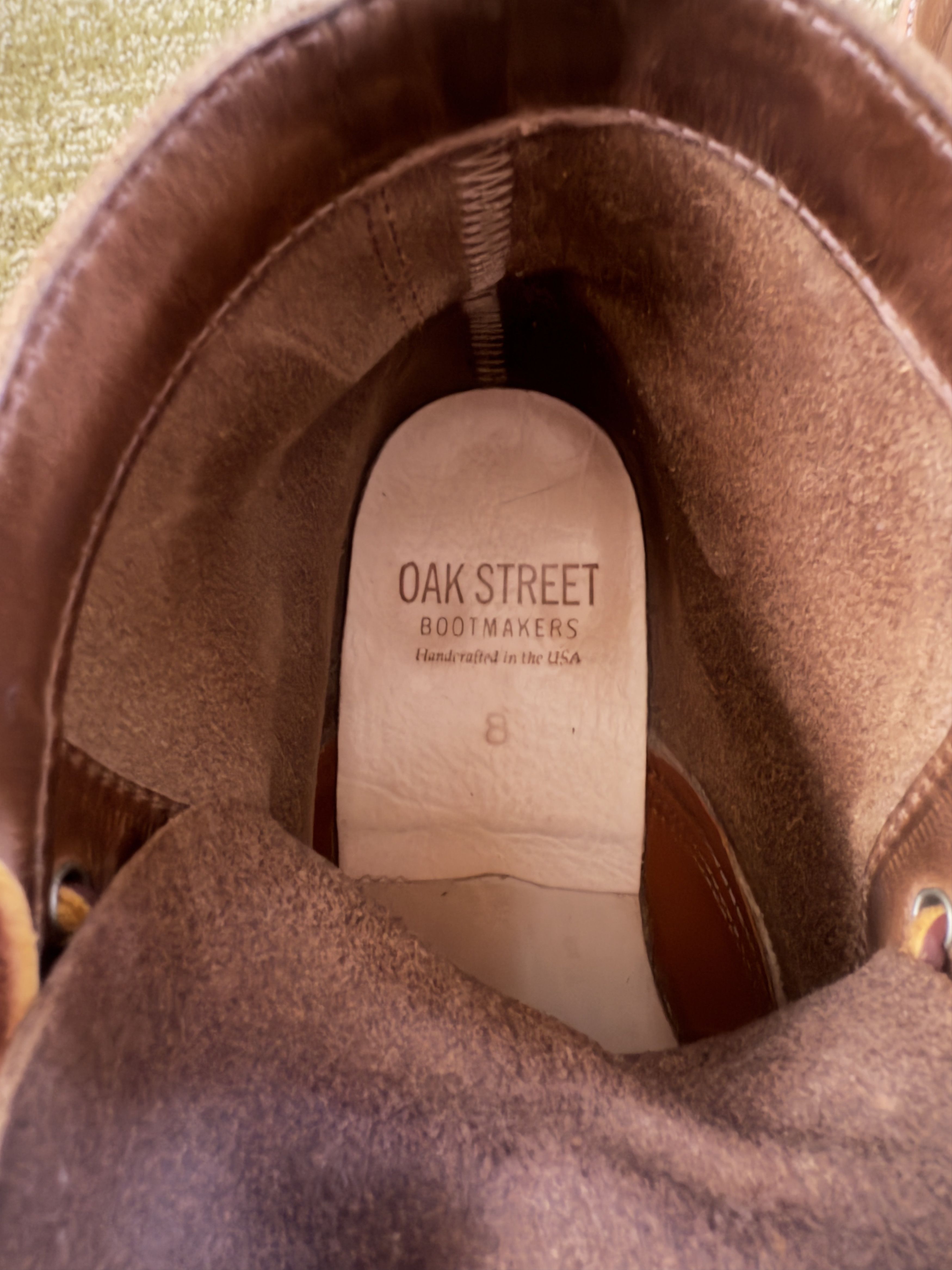 Oak Street Bootmakers Oak Street Trench Boot - Natural Chromexcel -Size 8 Size US 8 / EU 41 - 5 Thumbnail