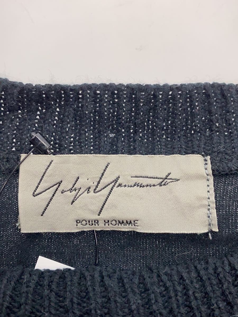 Yohji Yamamoto Pour Homme Hybrid Knit Sweater Tee Size US L / EU 52-54 / 3 - 4 Thumbnail