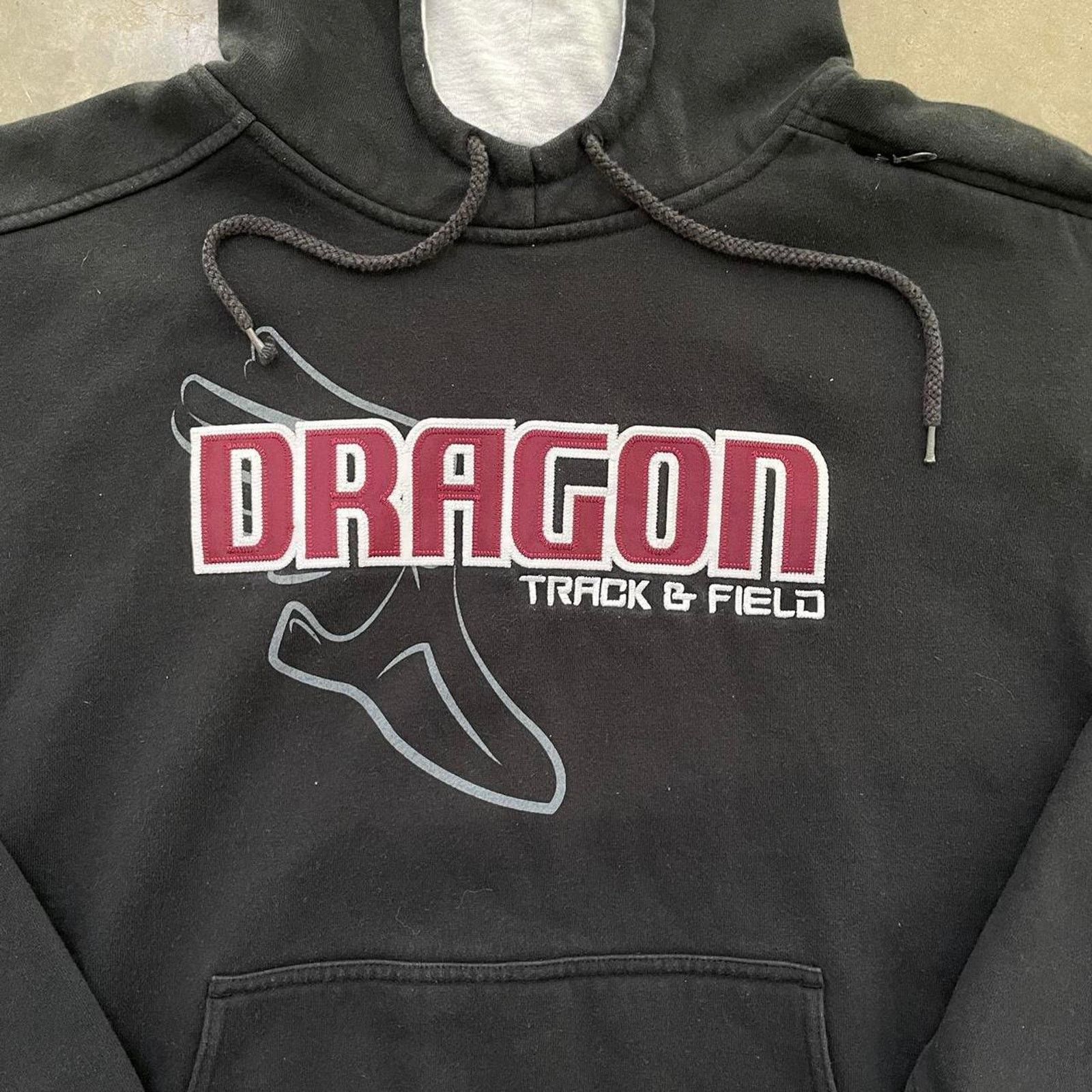 Vintage “Dragon Track and Field” Hoodie Size US M / EU 48-50 / 2 - 3 Thumbnail