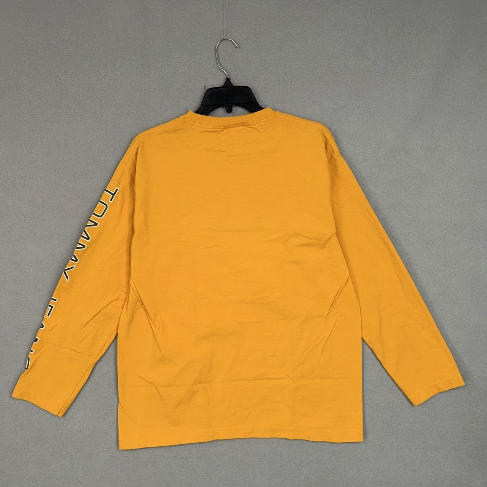 Logo 7 VINTAGE Tommy Jeans Shirt Mens Medium Yellow Logo Graphic 90s Y2K Streetwear Size US M / EU 48-50 / 2 - 7 Thumbnail