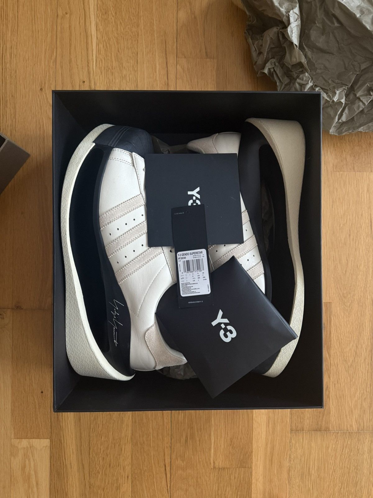 Y-3 Y-3 gendo superstar Size US 11.5 / EU 44-45 - 3 Thumbnail