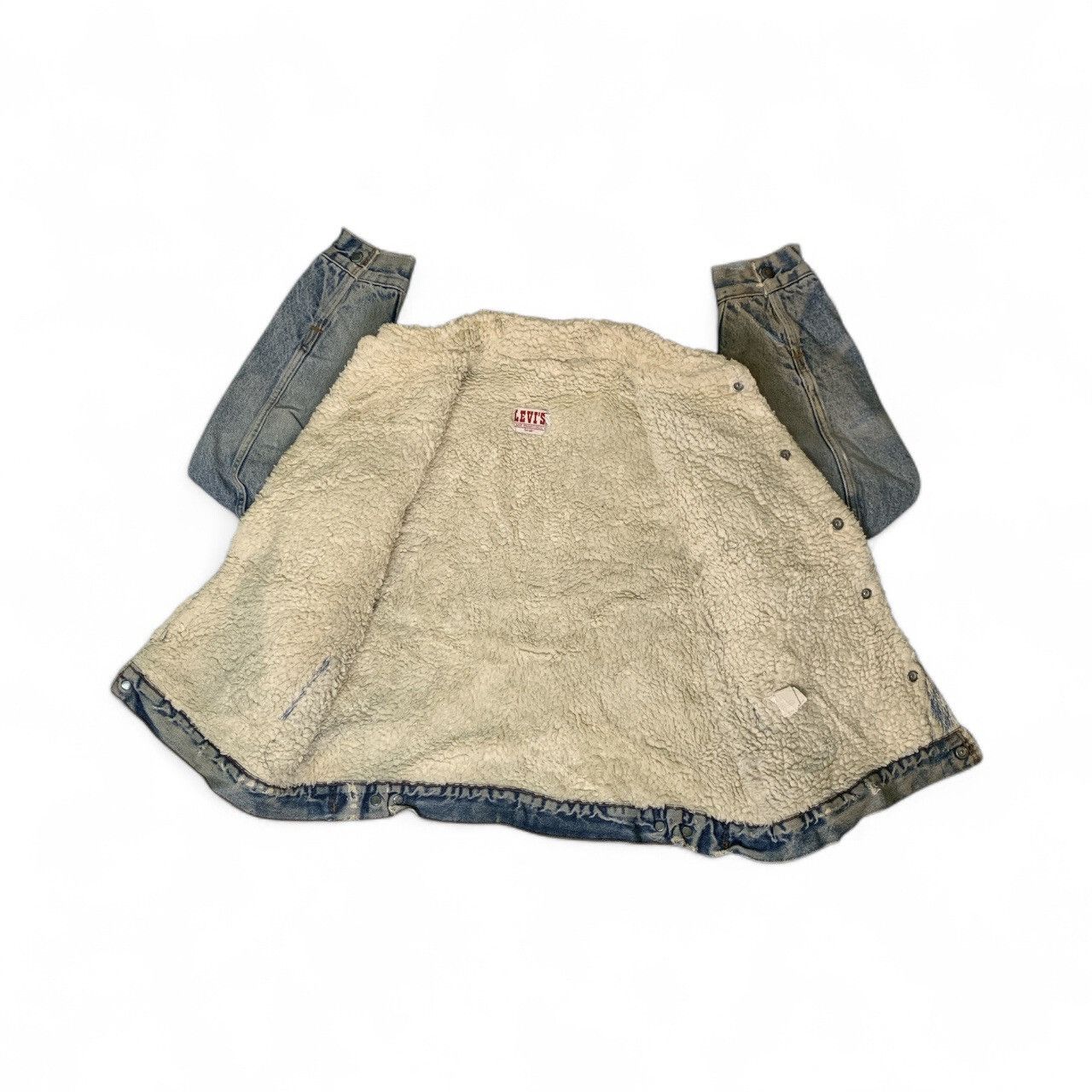 Levi's Vintage Clothing Rare Design Vintage Levi’s Sherpa jackets Size L / US 10 / IT 46 - 3 Thumbnail