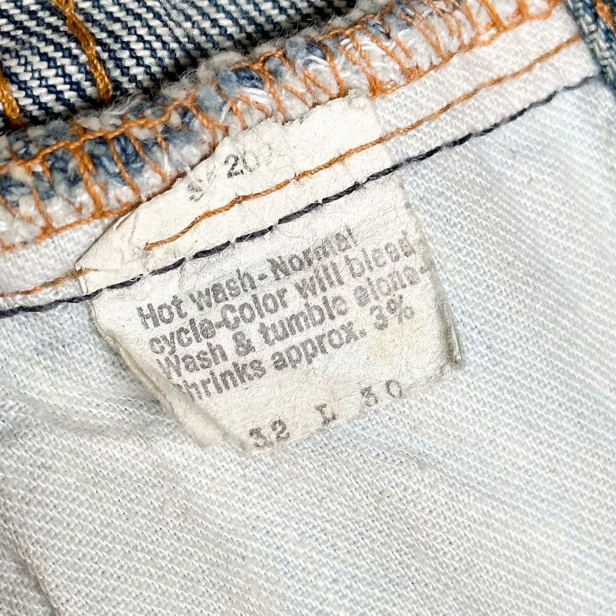Levi's 70’s THRASHED Levi’s 517 Repair Denim Size US 33 - 7 Thumbnail