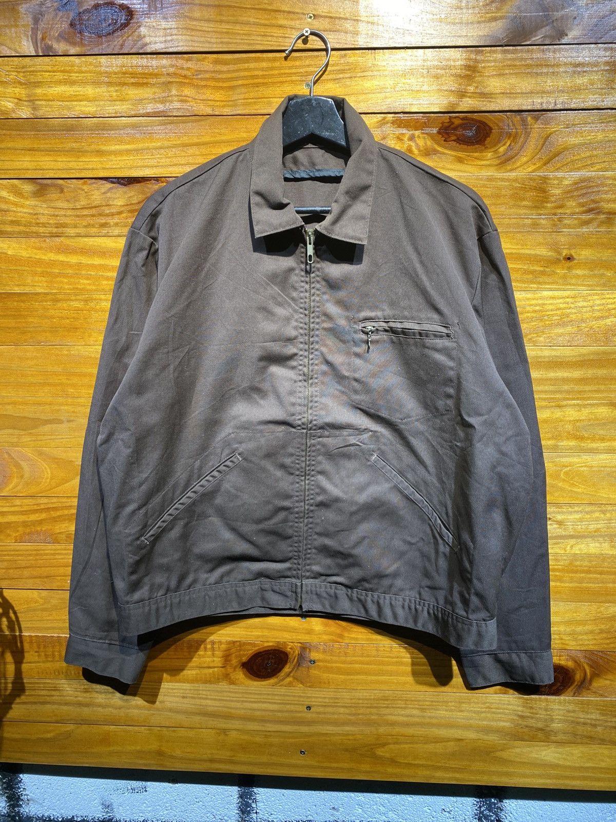 Oshkosh Vintage OshKosh B’gosh UnionMade Sanforiz Brown Work Jacket Size US M / EU 48-50 / 2 - 3 Thumbnail