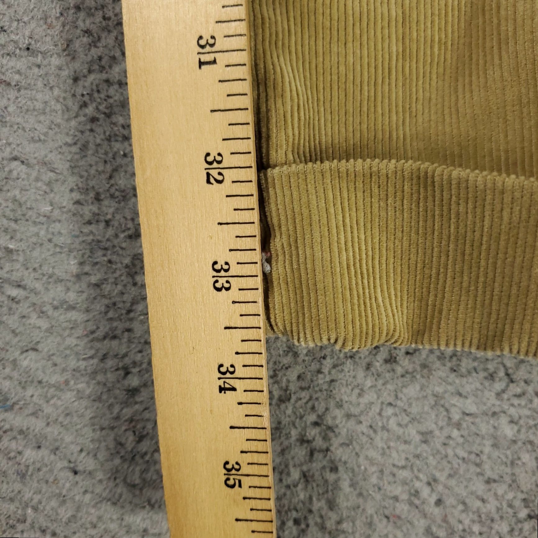 Ralph Lauren Ralph Lauren Chino Pants Mens 36x34 Beige Corduroy Pleated Straight Regular Fit Size US 36 / EU 52 - 5 Thumbnail